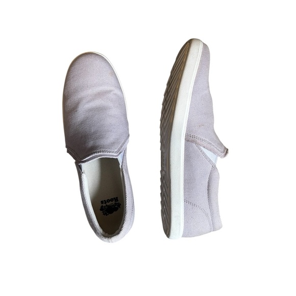 Roots light lilac canvas Slip-On Sneakers - Picture 1 of 4